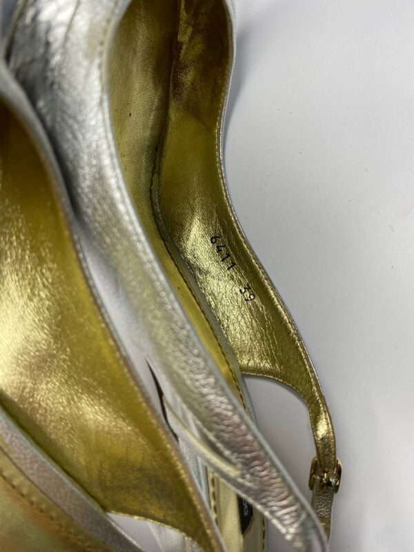 Dolce & Gabbana silver Slingback 3