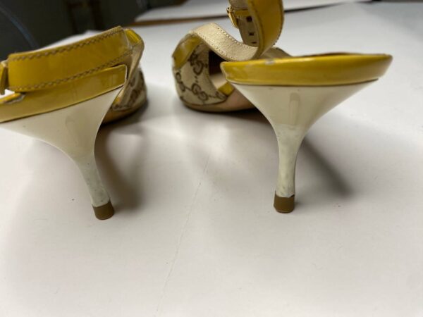 Gucci yellow Slingback 7