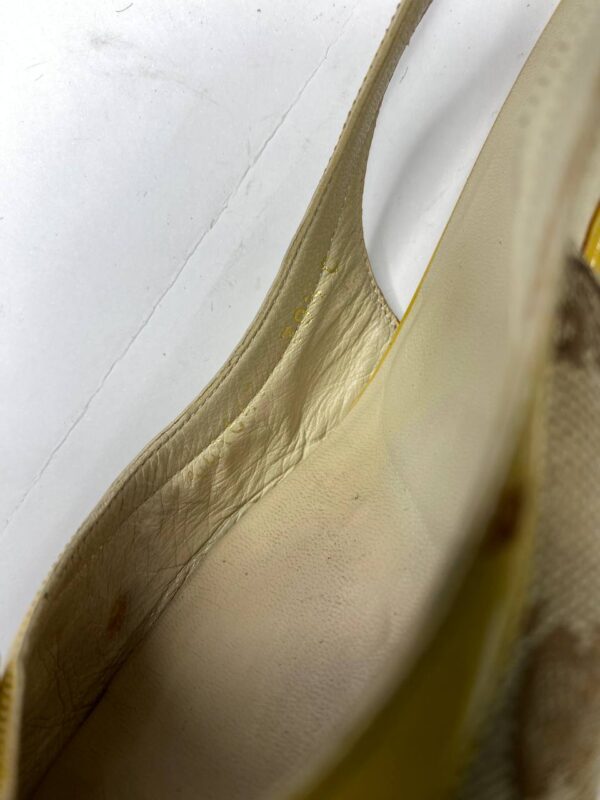Gucci yellow Slingback 2