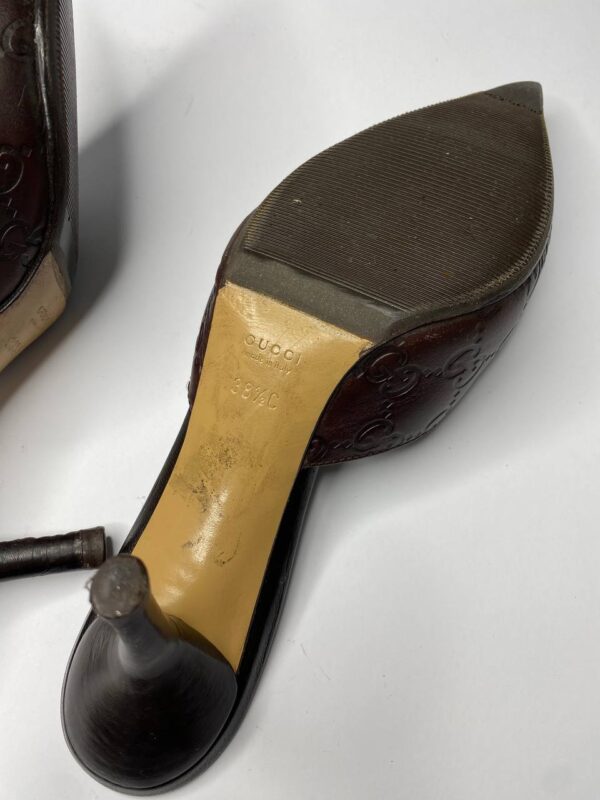 gucci leather mules 3