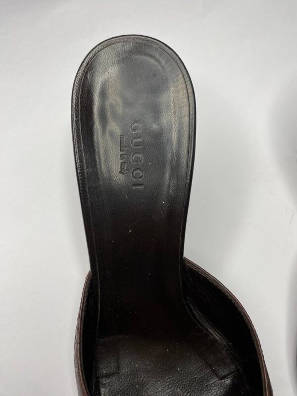 gucci leather mules 7