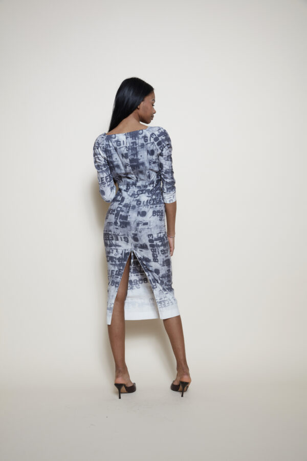 Gianfranco Ferré midi dress back