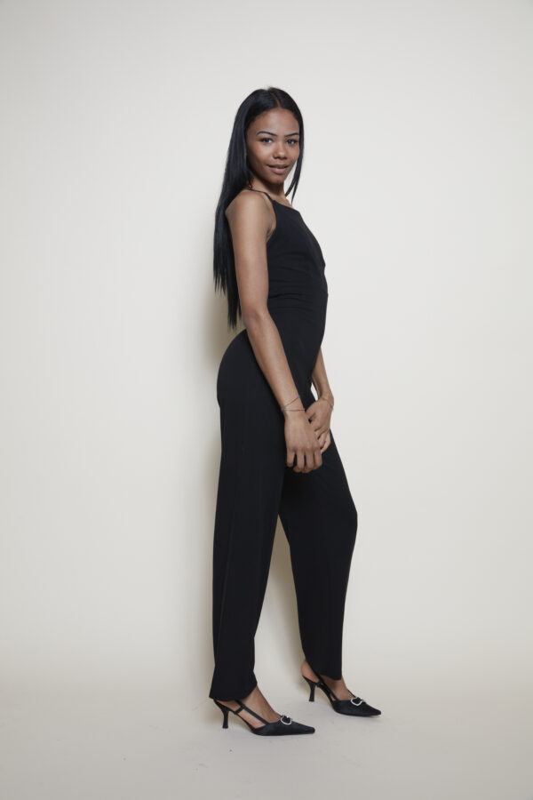 La Perla black jumpsuit side