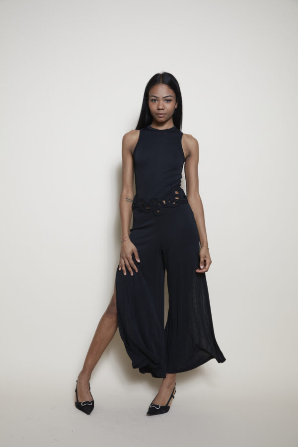 La Perla vintage black jumpsuit