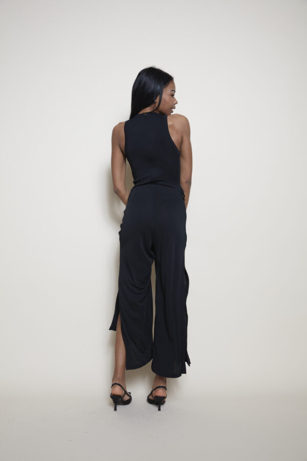 La Perla vintage black jumpsuit back