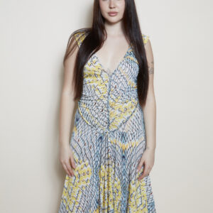 Just Cavalli Vintage midi dress front