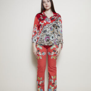 Roberto Cavalli S/S 2003 shirt and pant front