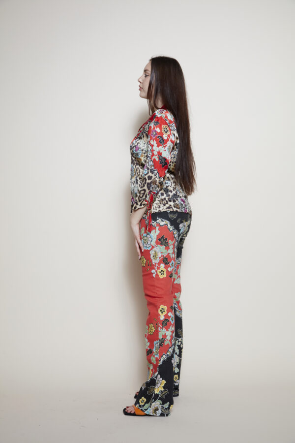 Roberto Cavalli S/S 2003 shirt and pant side
