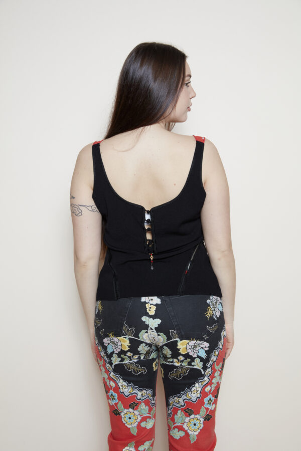 Roberto Cavalli 2003 top back