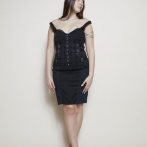 D&G Vintage mini corset dress 2004
