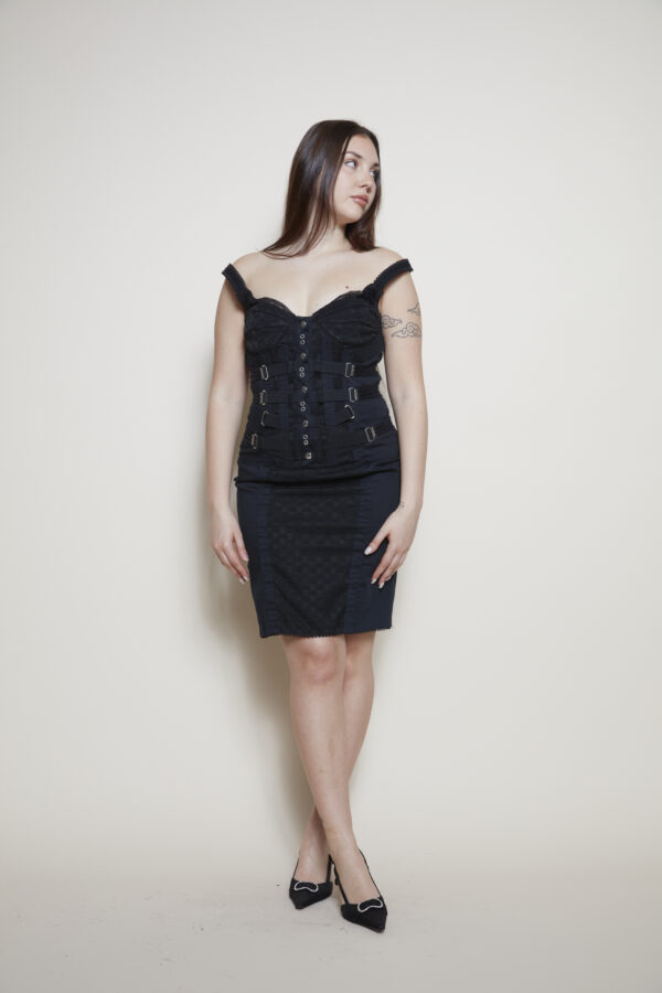 D&G Vintage mini corset dress 2004