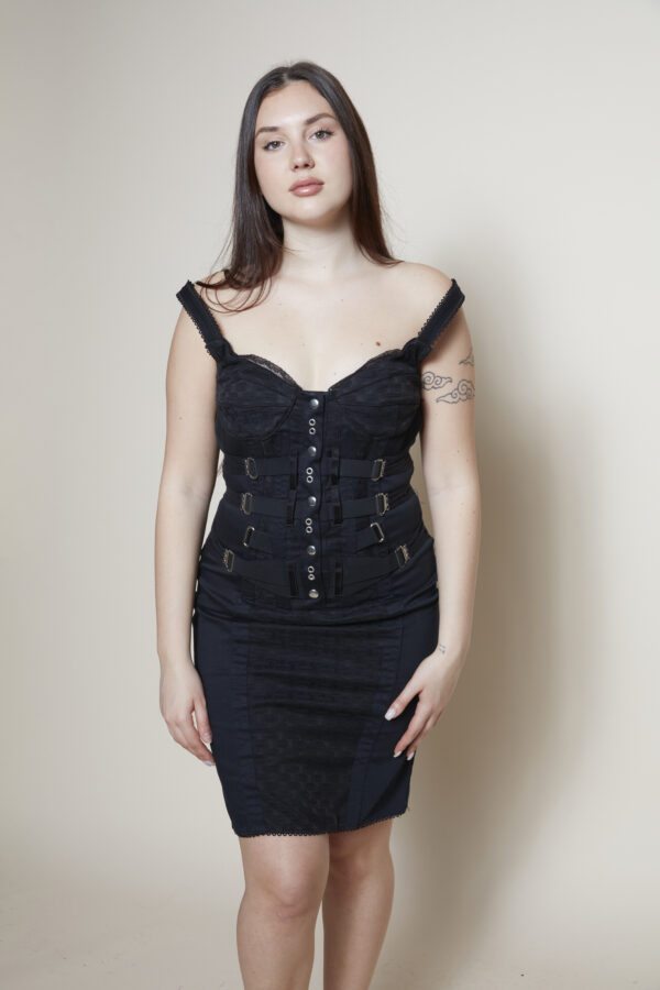 D&G Vintage mini corset dress.