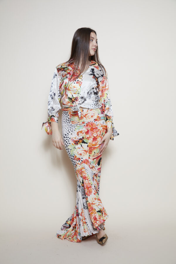 Just Cavalli Vintage Shirt and long skirt 3