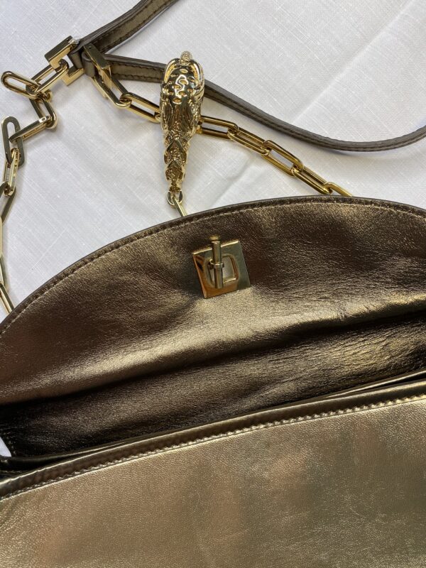 Gucci By Tom Ford vintage gold clutch 5