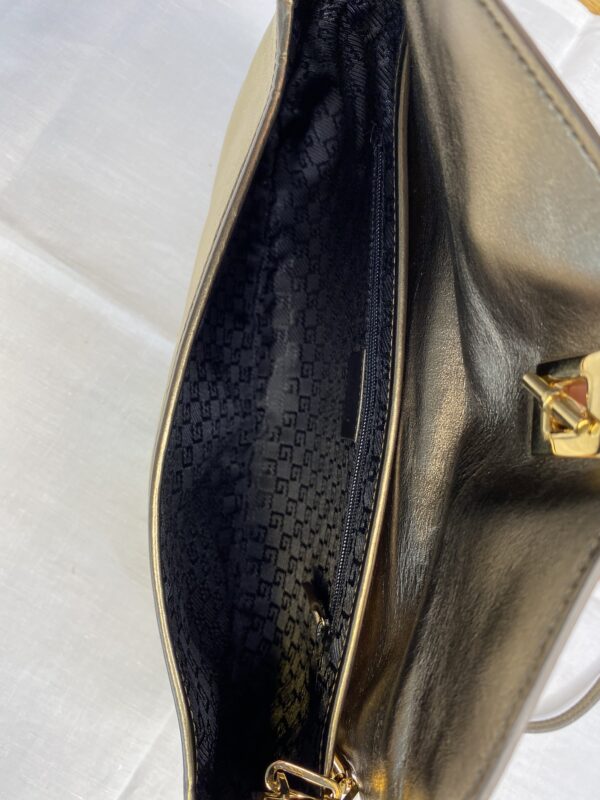 Gucci By Tom Ford vintage gold clutch 4
