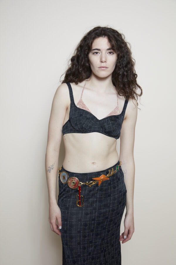 Gianni Versace rock music belt