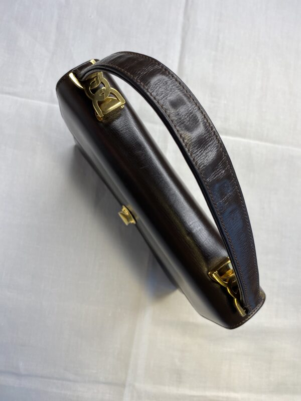 Gucci vintage brown clutch bag 5