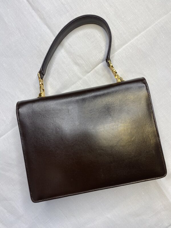 Gucci vintage brown clutch bag