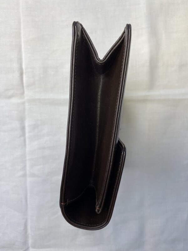 Gucci vintage brown clutch bag 4